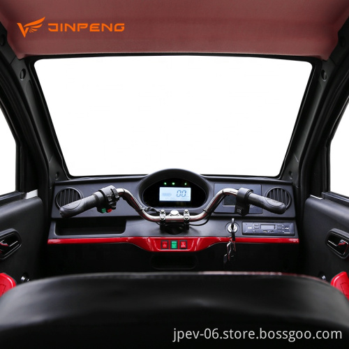 Jinpeng Brand 3 Wheel Electric Triciccle per passeggero pieno Colsed